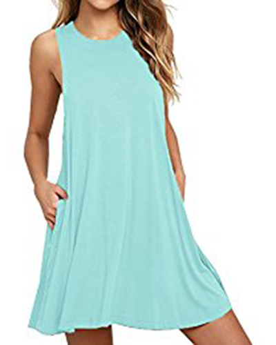 Beautiful Casual Green dress for classic women by Calvin Collection